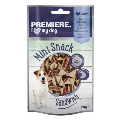 PREMIERE Mini Sandwich poulet et poisson 5x70 g