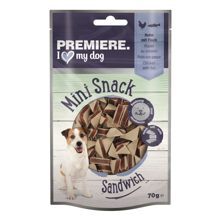 PREMIERE Mini Sandwich poulet et poisson 70 g