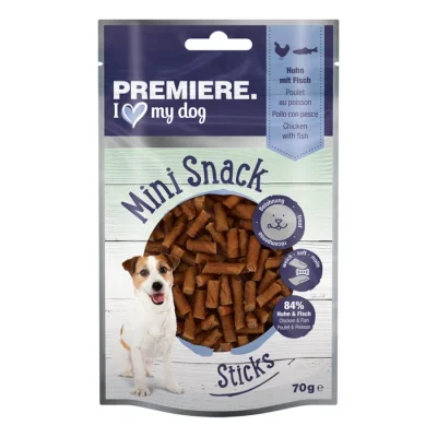 PREMIERE Mini Sticks Poulet et poisson 6 x 70 g