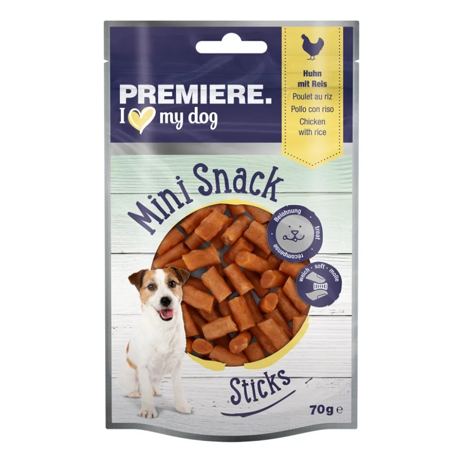 PREMIERE Mini Sticks poulet et riz 70 g