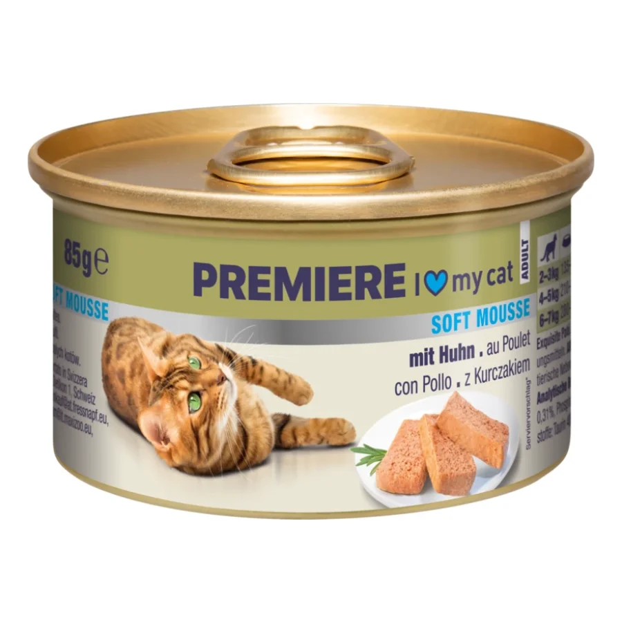 PREMIERE Mousse Douce Poulet 18x85 g