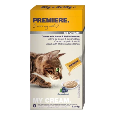 PREMIERE My Cream Poulet & myrtilles 66x15 g