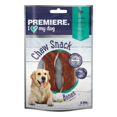 PREMIERE Os à mâcher au canard 2 pcs, 120 g