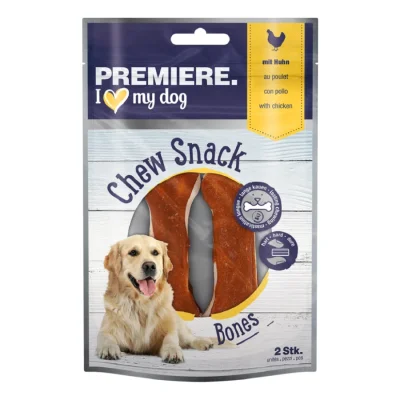 PREMIERE Os à mâcher au poulet 2 pcs, 120 g
