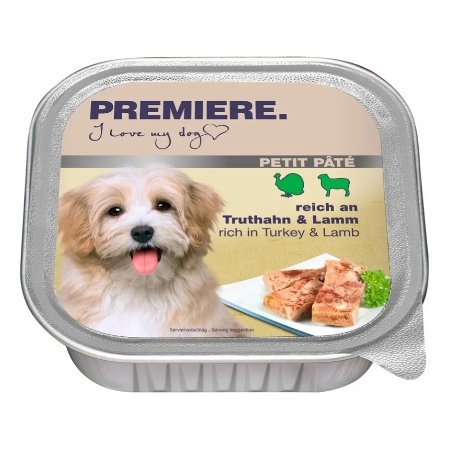 PREMIERE Petit Pâté Dinde et agneau 44x150 g