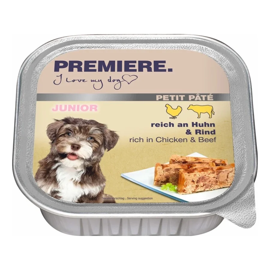 PREMIERE Petit Pâté Junior Volaille et bœuf 11x150 g