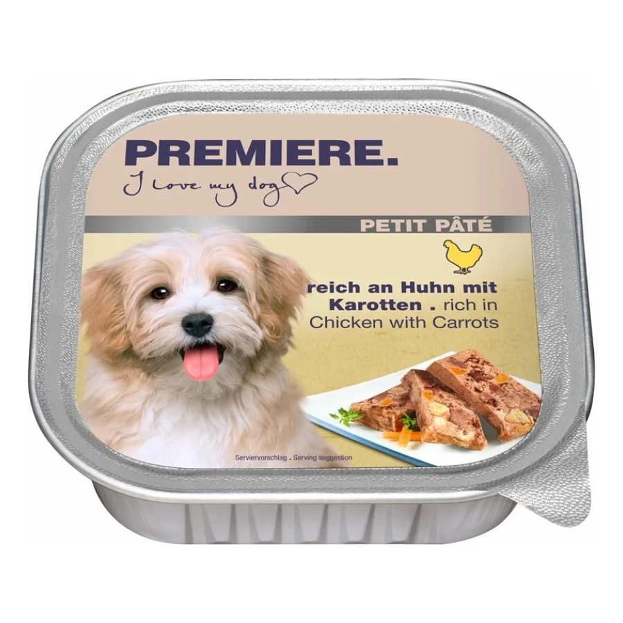 PREMIERE Petit Pâté Poulet et carottes 22x150 g