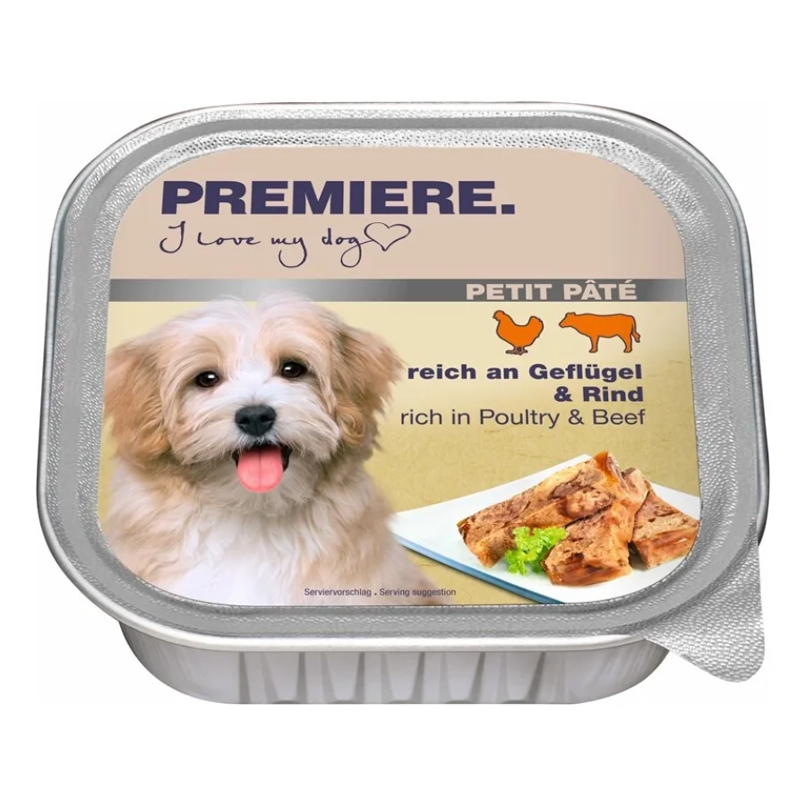 PREMIERE Petit Pâté Volaille et bœuf 22x150 g