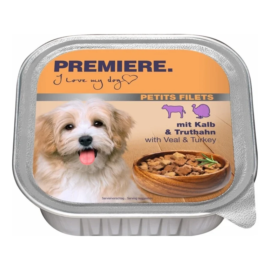 PREMIERE Petits Filets Veau & dinde 22x150 g