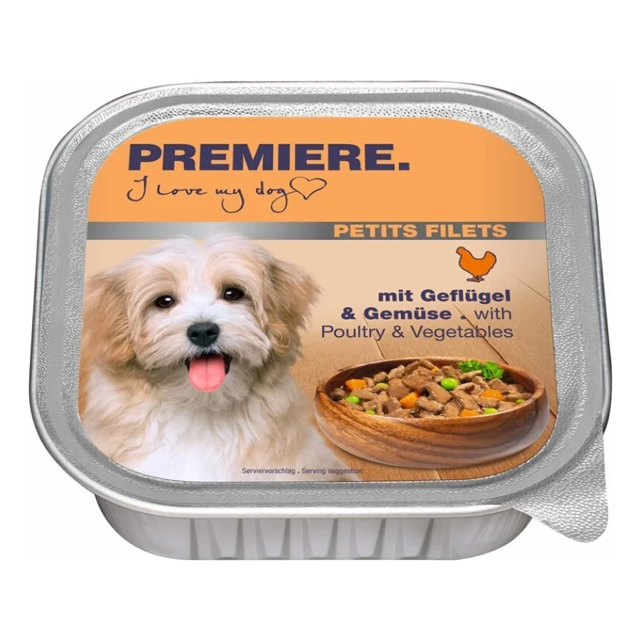 PREMIERE Petits Filets Volaille et légumes 44x150 g