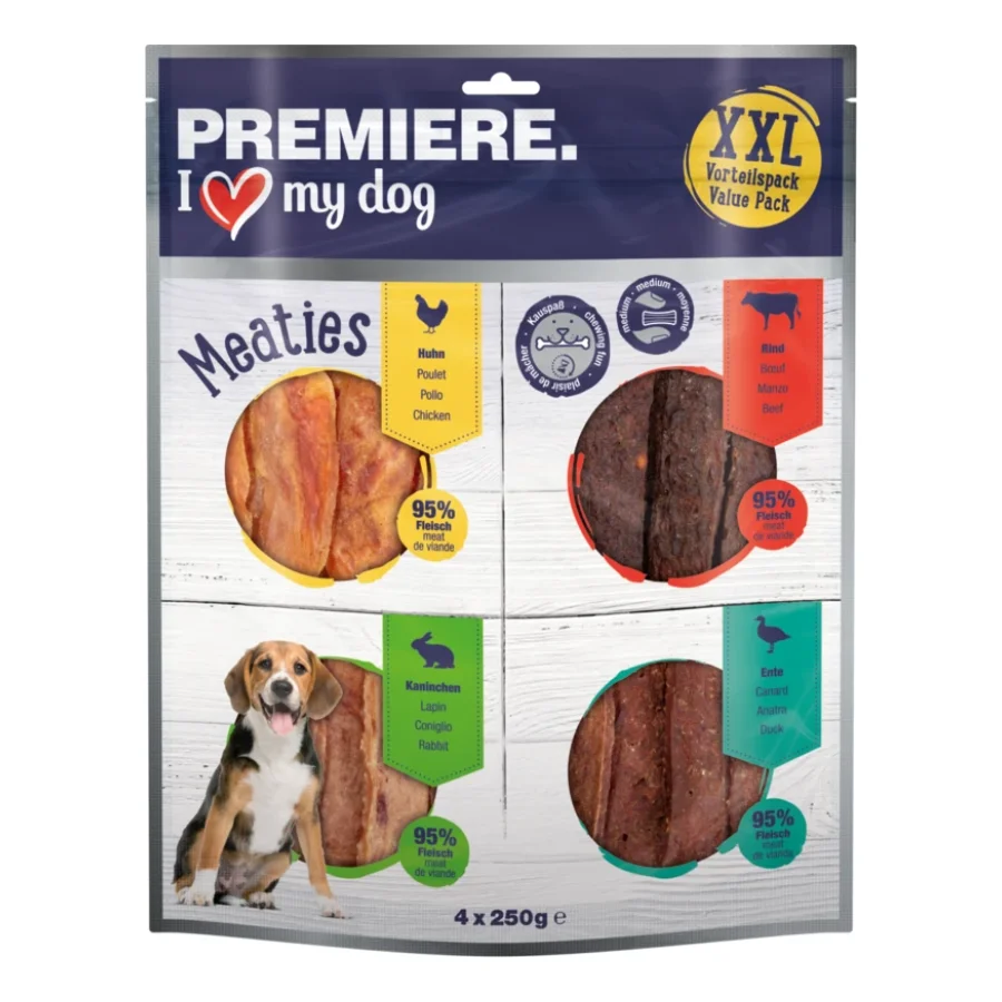 PREMIERE Pure Meaties XXL Mix 4 x 250 g