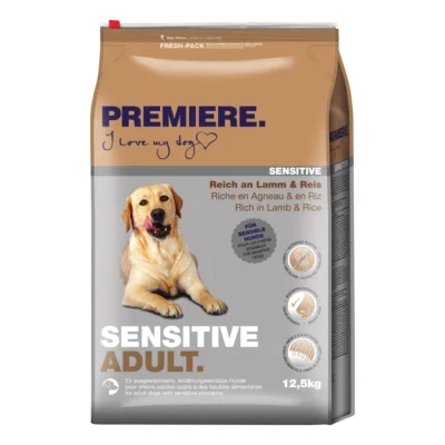 PREMIERE Sensitive Adult à l’agneau 12,5 kg