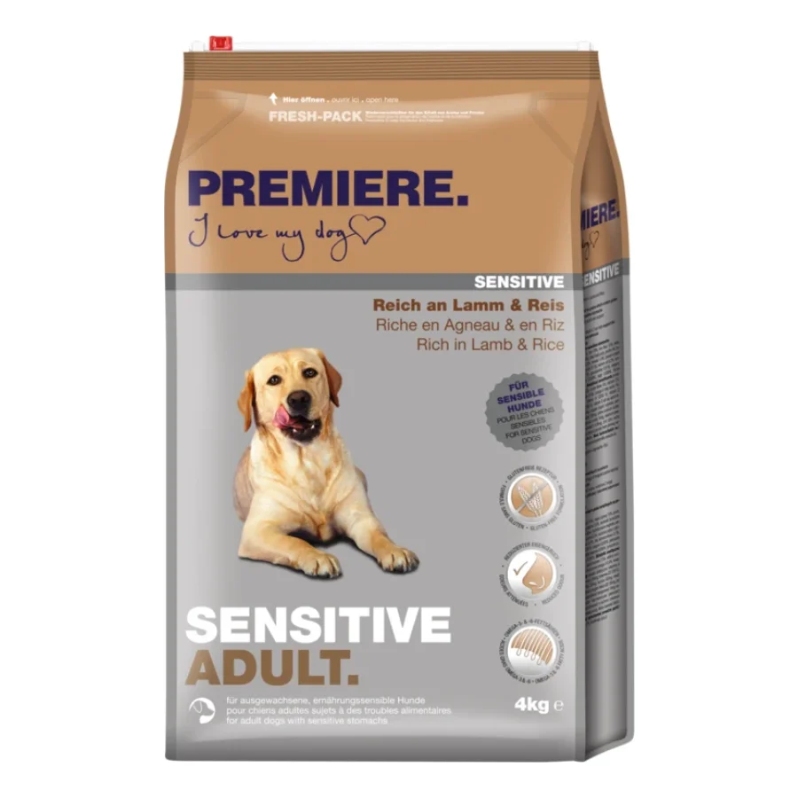 PREMIERE Sensitive Adult à l’agneau 4 kg