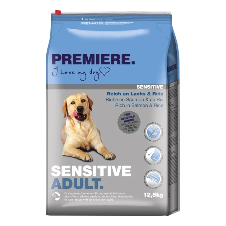 PREMIERE Sensitive Adult au saumon 12,5 kg