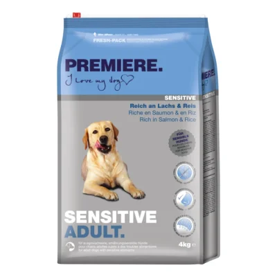 PREMIERE Sensitive Adult au saumon 4 kg