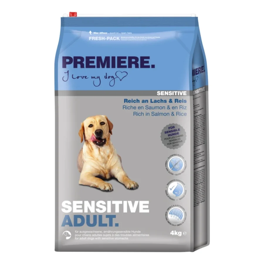PREMIERE Sensitive Adult au saumon 4 kg