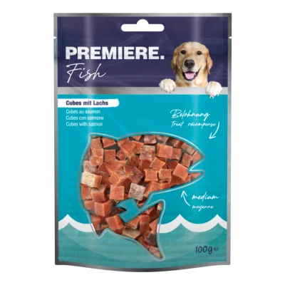 PREMIERE Snack It Cubes au saumon 100 g