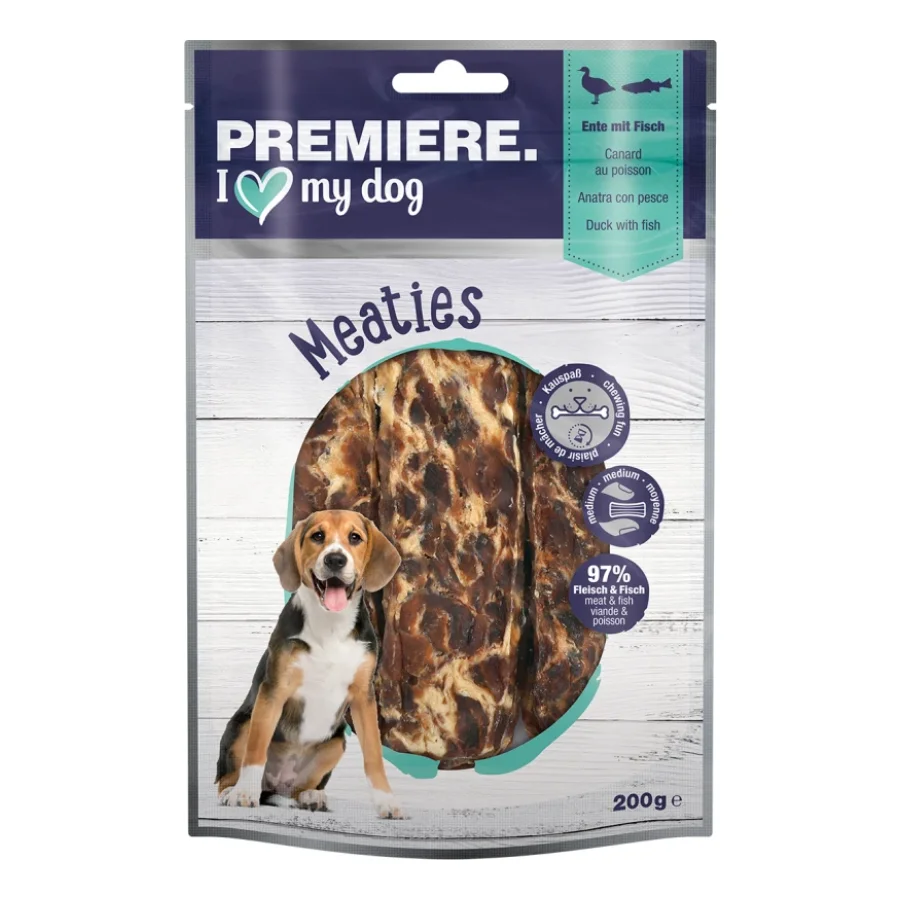 PREMIERE Snack It MEATIES Canard au colin 200 g