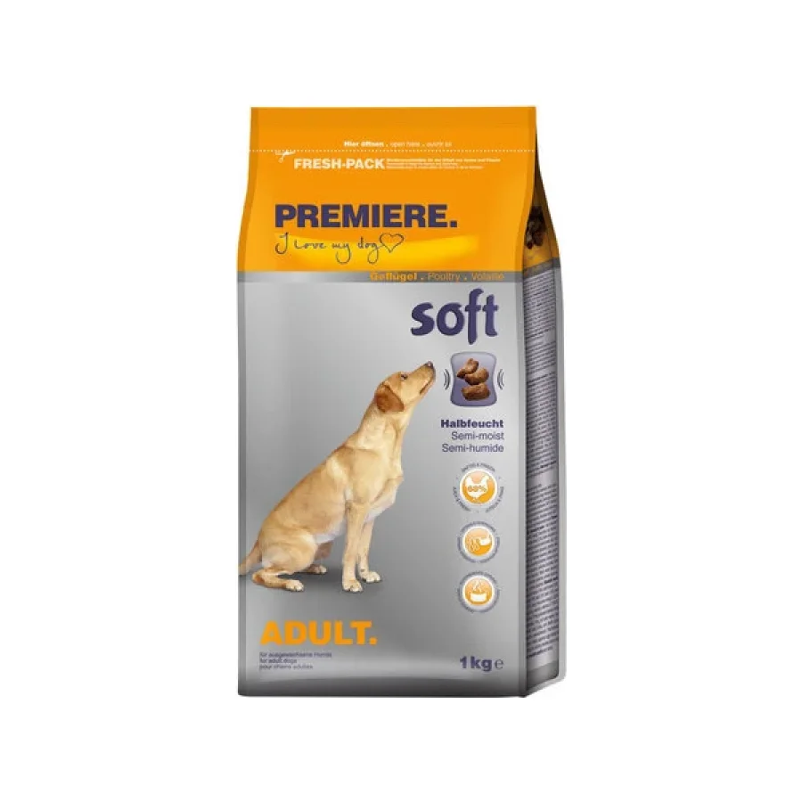 PREMIERE Soft Adulte Poulet 1kg