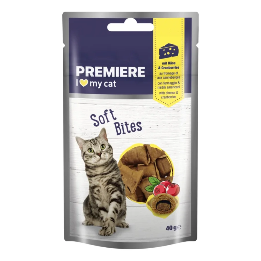 PREMIERE Soft Bites Fromage et cranberries 3x40 g