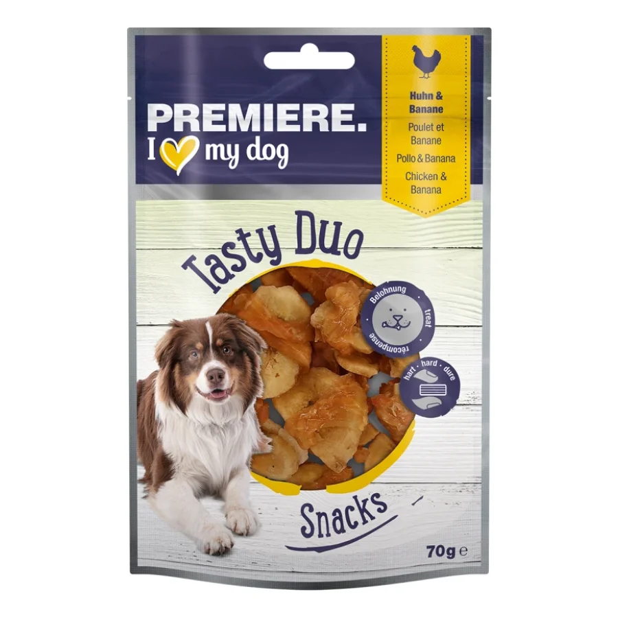PREMIERE Tasty Duo Snack Poulet à la banane 7 x 70 g