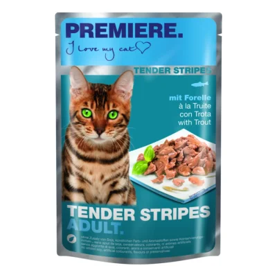 PREMIERE Tendres Strips Truite 56x85 g