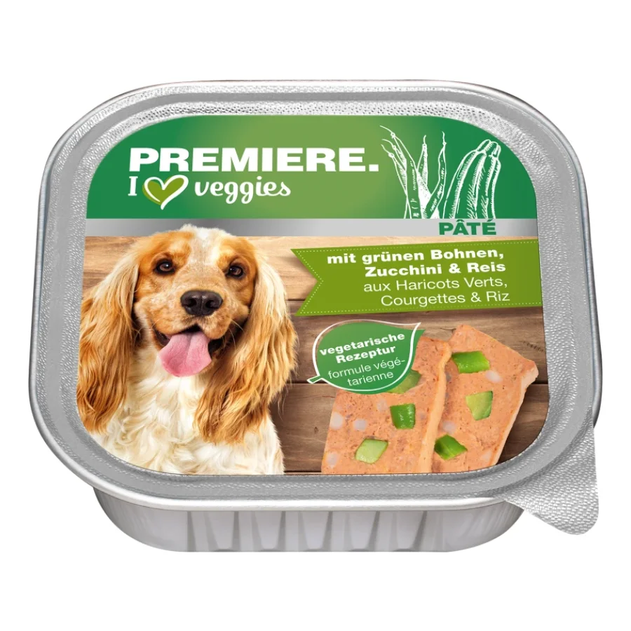 PREMIERE Veggie 11 x 150 g Haricots, courgettes, riz