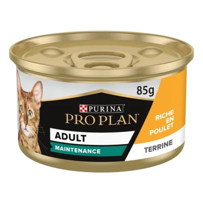 PRO PLAN Adult Maintenance au poulet 24 x 85 g