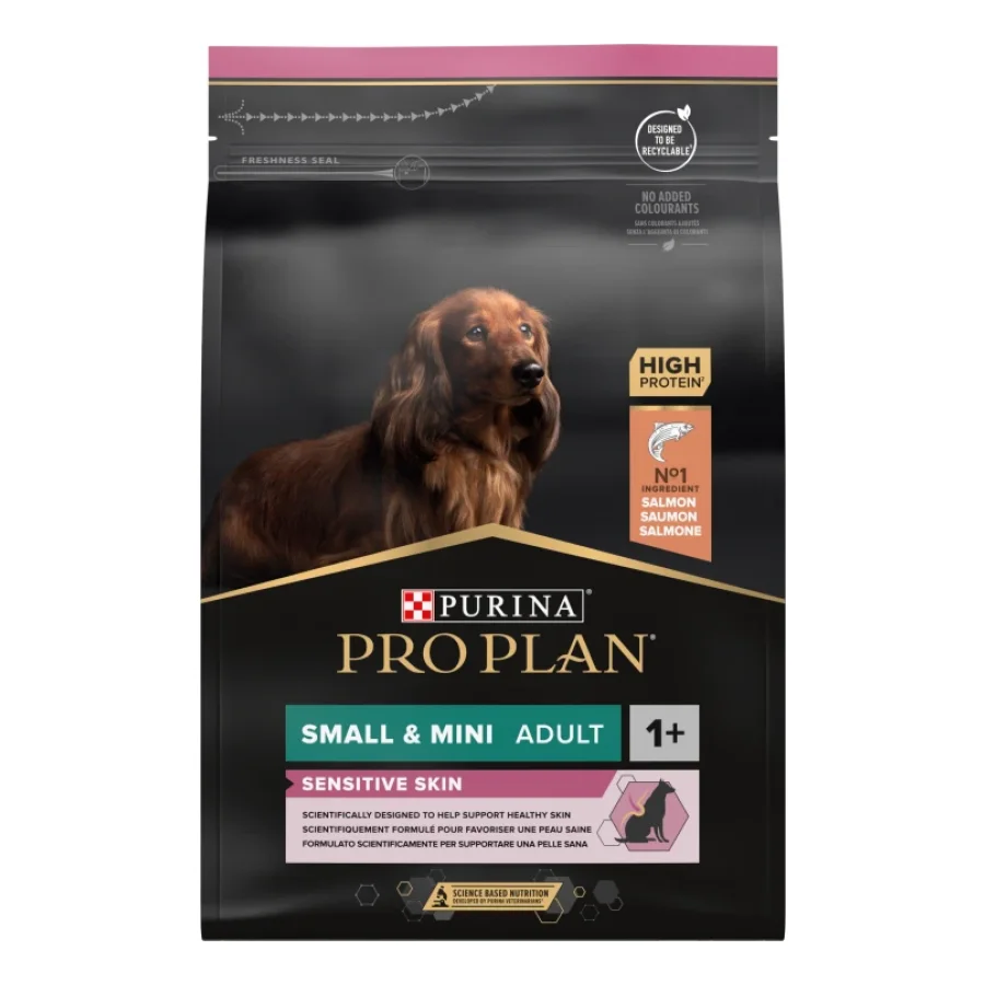 PRO PLAN Adult Small & Mini Sensitive Skin 3 kg