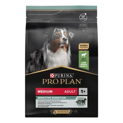 PRO PLAN Chien Medium Adult Sensitive Digestion Riche en Agneau 3 KG