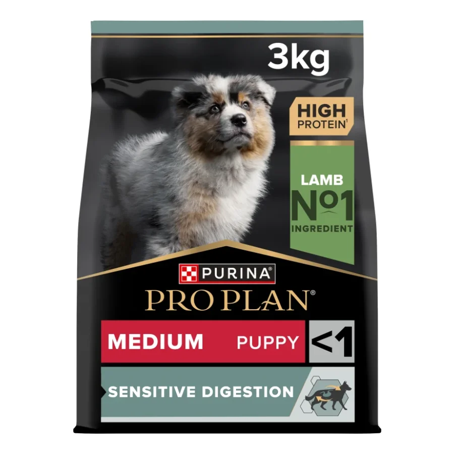 PRO PLAN Puppy Medium Sensitive Digestion Agneau 3 kg