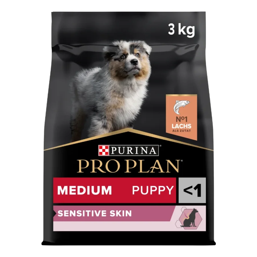 PRO PLAN Puppy Medium Sensitive Skin Saumon 3 kg