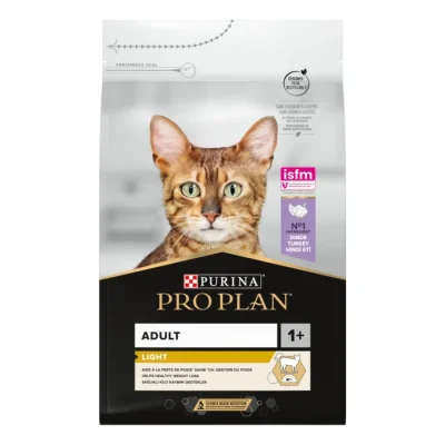 PRO PLAN Purina Adult Light - Riche En Dinde 3 kg