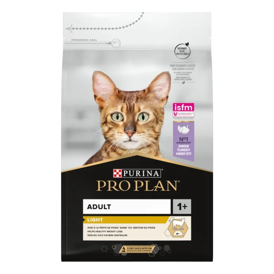 PRO PLAN Purina Adult Light - Riche En Dinde 3 kg