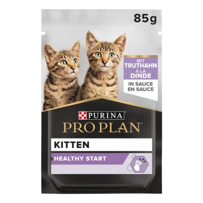 PRO PLAN PURINA Kitten HEALTHY START à la Dinde en Sauce 26 x 85 g