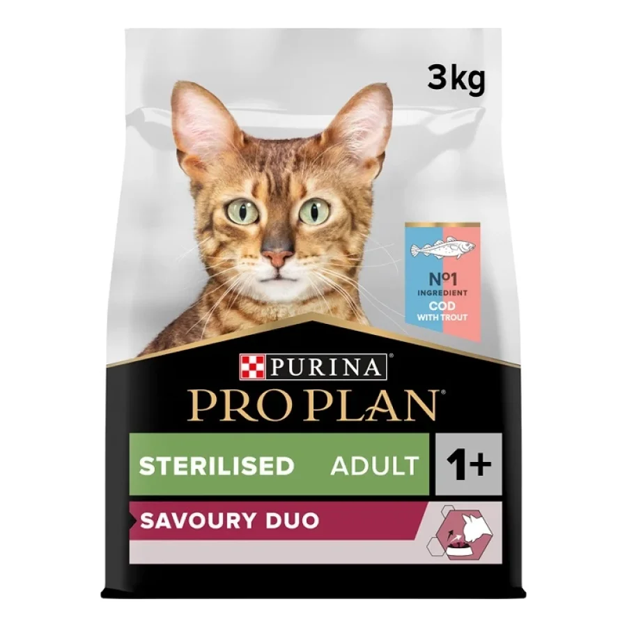 PRO PLAN Purina Sterilised Adult 1+ 3 kg