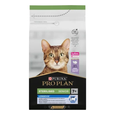PRO PLAN Sterilised Senior Longevis dinde 1,5 kg