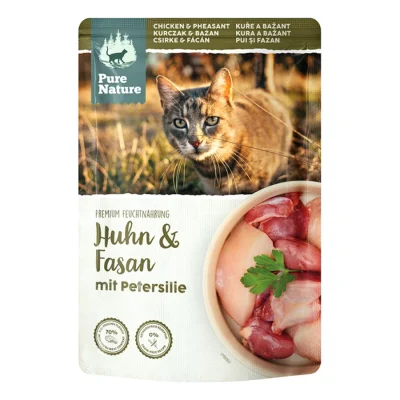 Pure Nature Adult 12 x 85 g Poulet & faisan