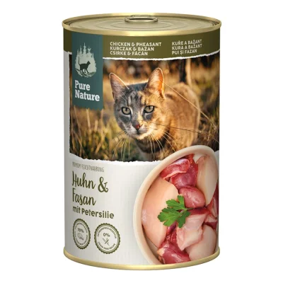 Pure Nature Adult 6 x 400 g Poulet & faisan