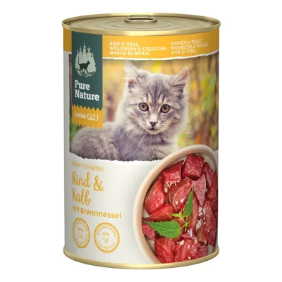 Pure Nature Junior Bœuf et Veau 6 x 400 g