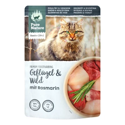 Pure Nature Senior Volaille et Gibier 12 x 85 g