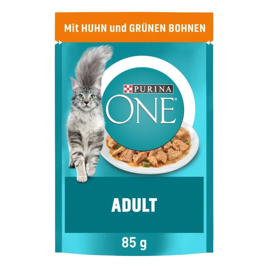 Purina ONE Adult 26 x 85 g au poulet et aux haricots verts 26x85 g