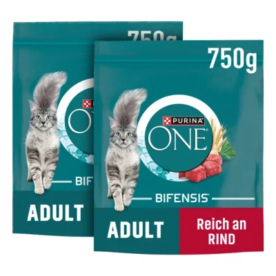 Purina ONE Bifensis Adult Bœuf 2x750 g