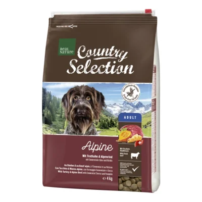 REAL NATURE Country Selection Alpine Dinde et bœuf alpin 4 kg