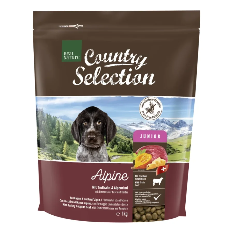 REAL NATURE Country Selection Alpine dindon et bœuf alpin 1 kg