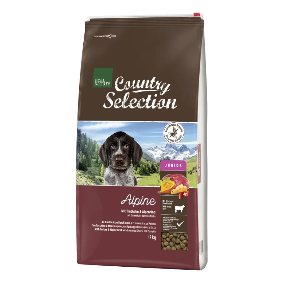 REAL NATURE Country Selection Alpine dindon et bœuf alpin 12 kg