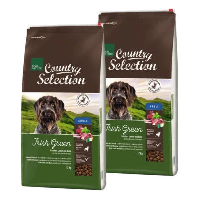 REAL NATURE Country Selection Irish Green agneau irlandais au canard 2x12 kg