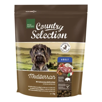 REAL NATURE COUNTRY SELECTION Mediterran buffle et bœuf 1 kg