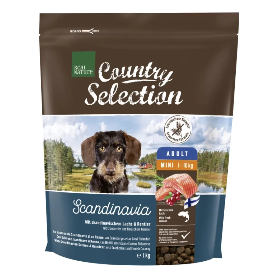 REAL NATURE Country Selection Mini Adult Scandinavie 1 kg
