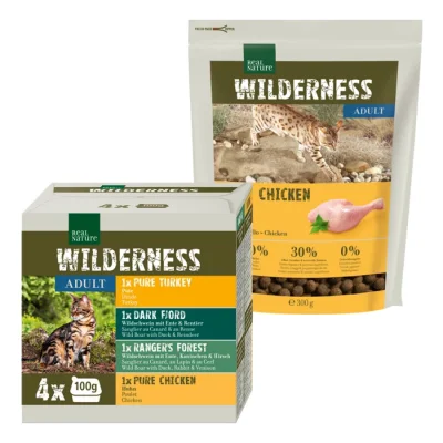 REAL NATURE Kit d’alimentation mixte WILDERNESS 2 pièces.